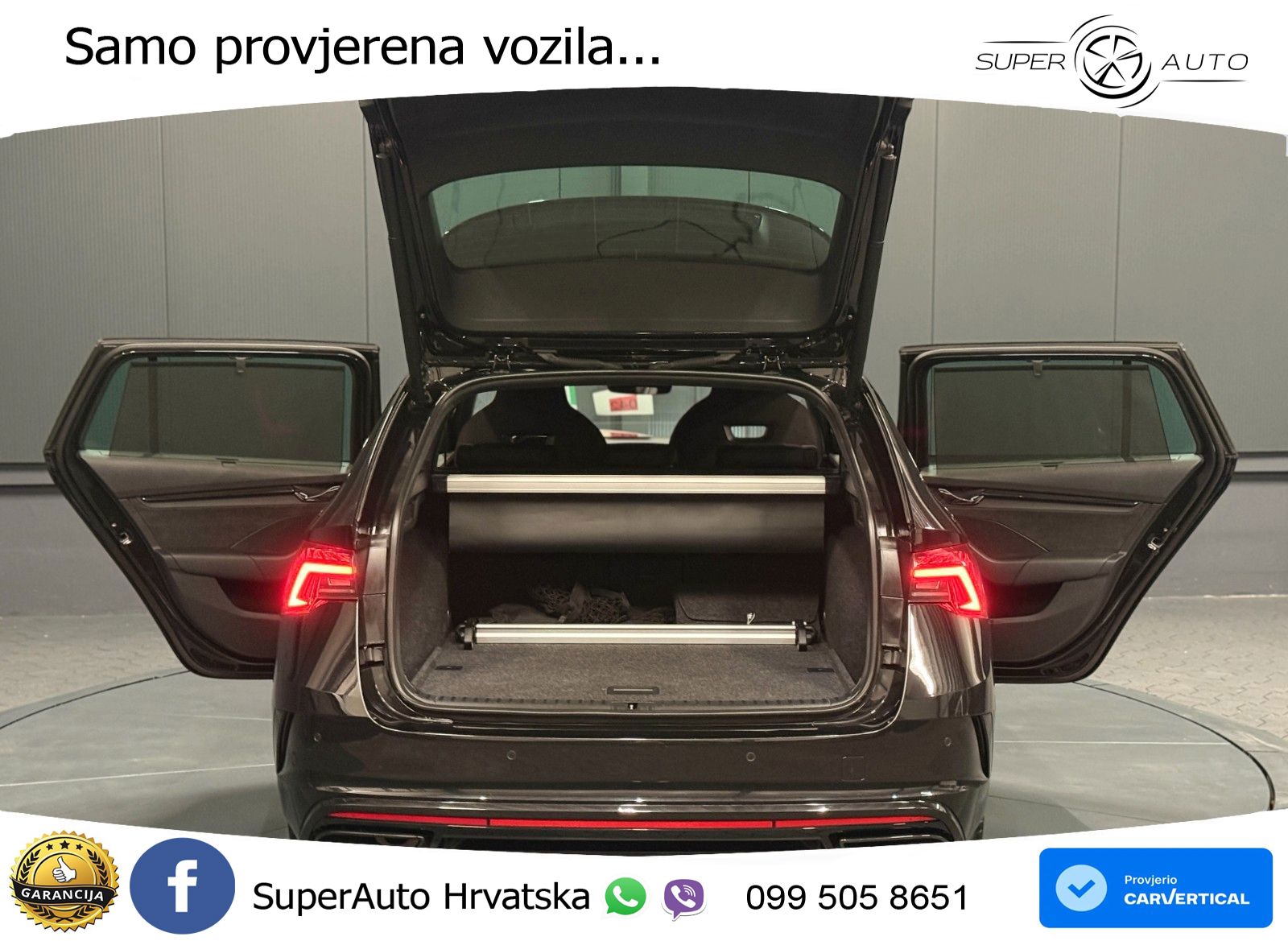 Škoda Octavia Combi RS 2.0 TDI (200 KS) 4x4 DSG LED+GR SJED+ACC