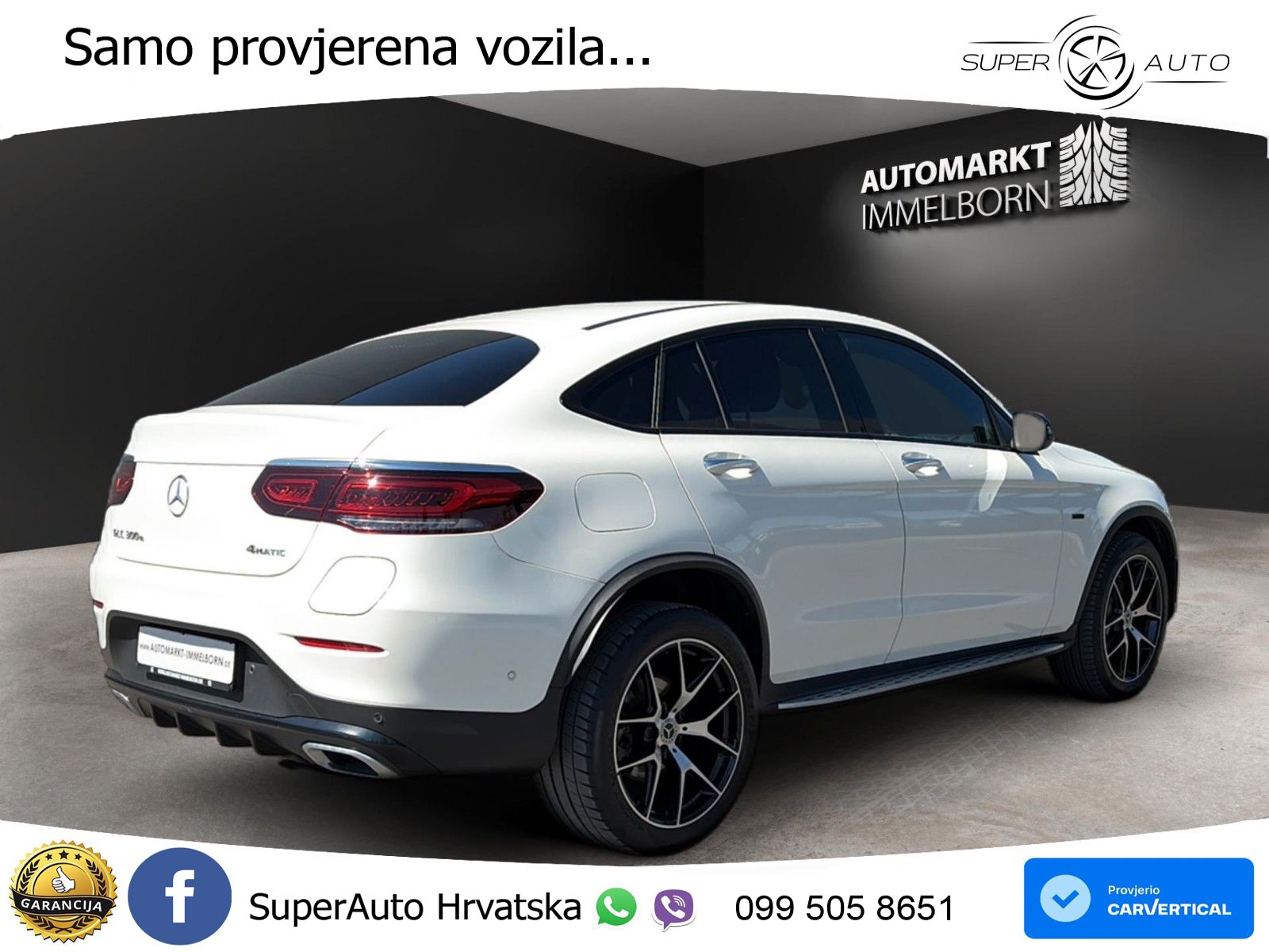 Mercedes GLC Coupe 300e (320 KS) 4MATIC 9G-TRONIC AMG LED+GR SJED+ACC