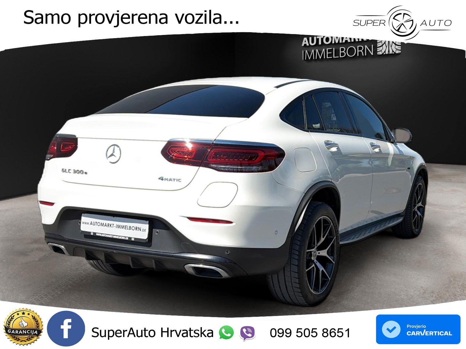 Mercedes GLC Coupe 300e (320 KS) 4MATIC 9G-TRONIC AMG LED+GR SJED+ACC