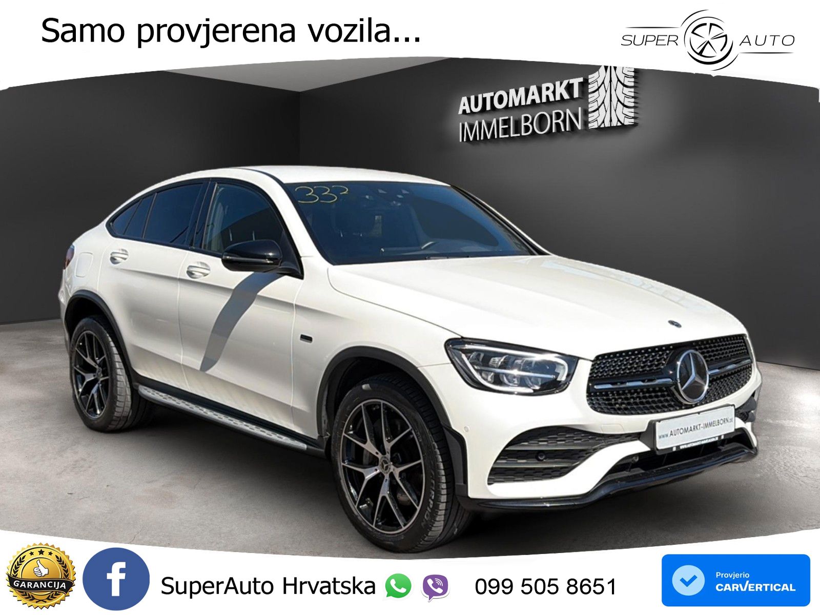 Mercedes GLC Coupe 300e (320 KS) 4MATIC 9G-TRONIC AMG LED+GR SJED+ACC