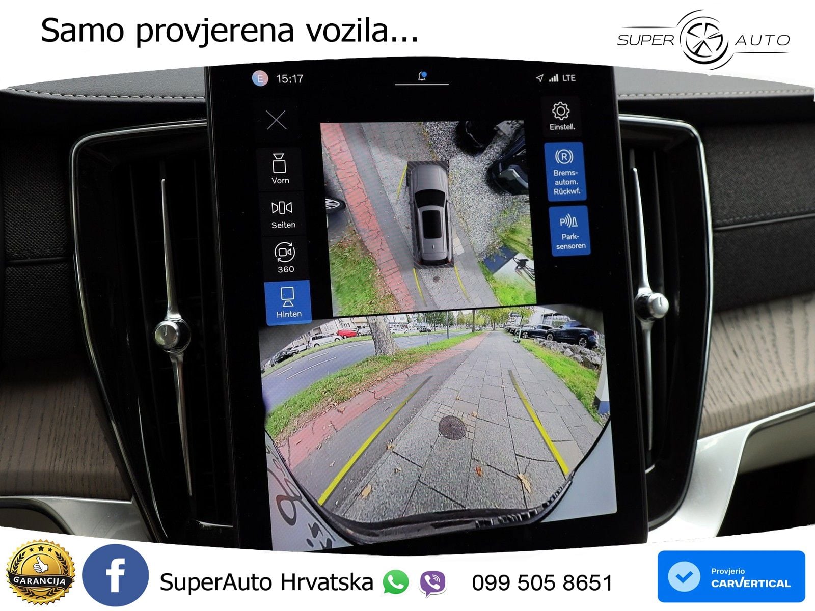 Volvo XC90 2.0 T8 AWD Automatic ZRAČNI+ACC+GR SJED+KAM+PANO