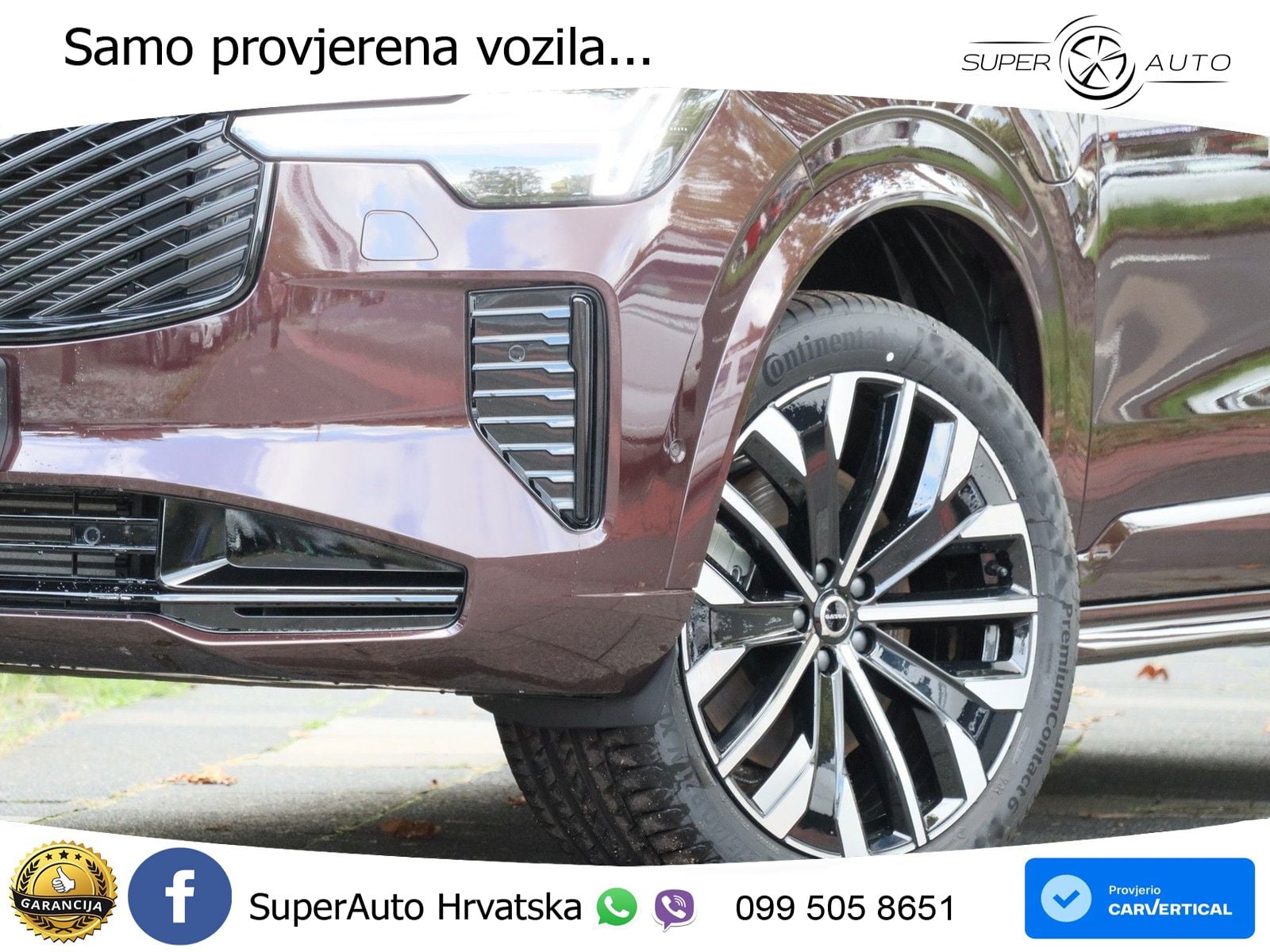 Volvo XC90 2.0 T8 AWD Automatic ZRAČNI+ACC+GR SJED+KAM+PANO