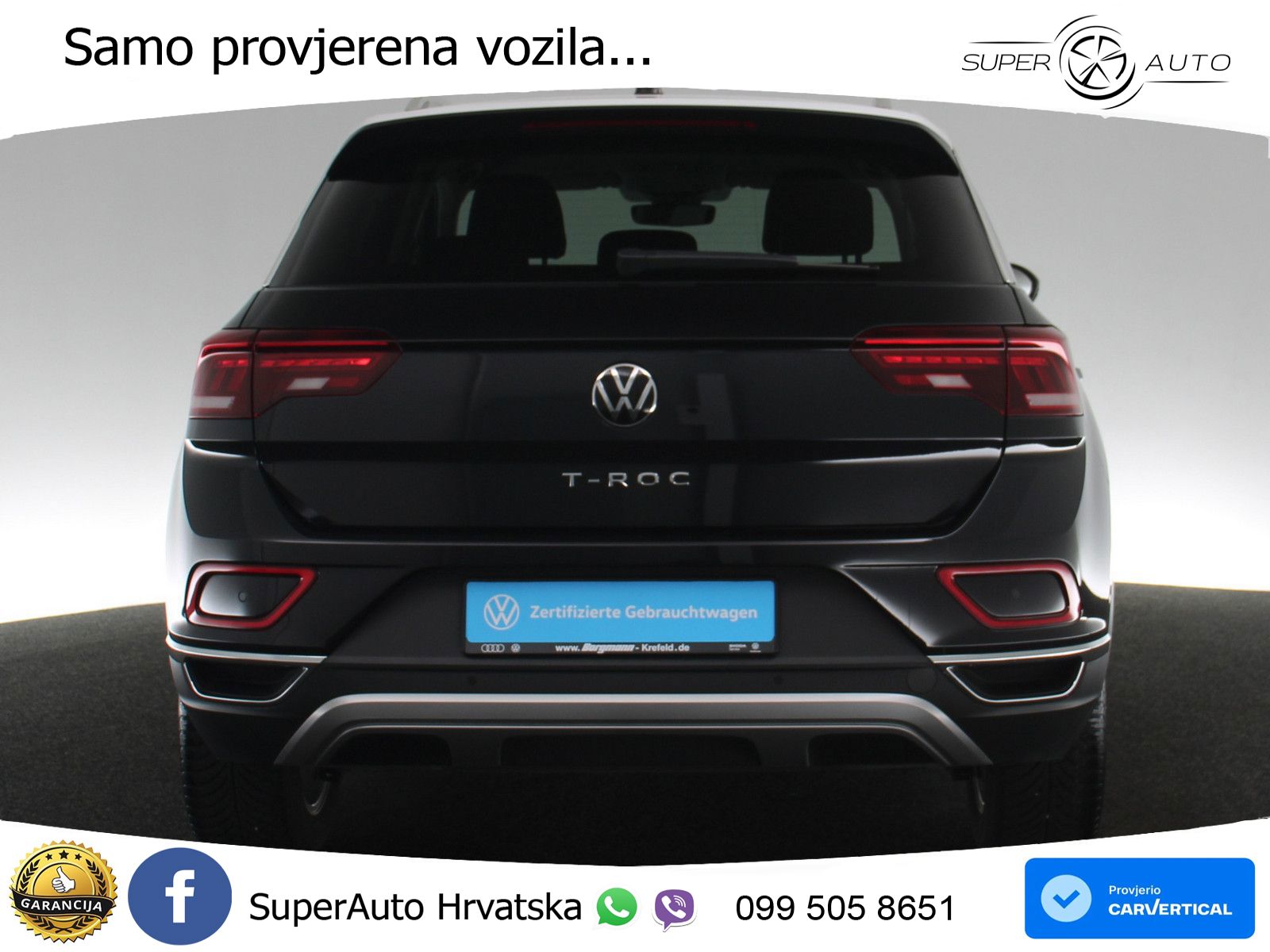 Volkswagen T-Roc I 2.0 TDI (150 KS) DSG LED+GR SJED+ACC