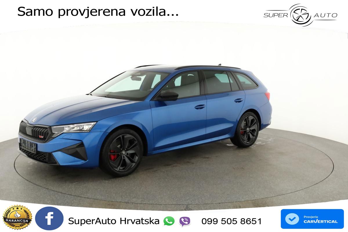 Škoda Octavia Combi RS 2.0 TSI (265 KS) DSG LED+GR SJED+ACC