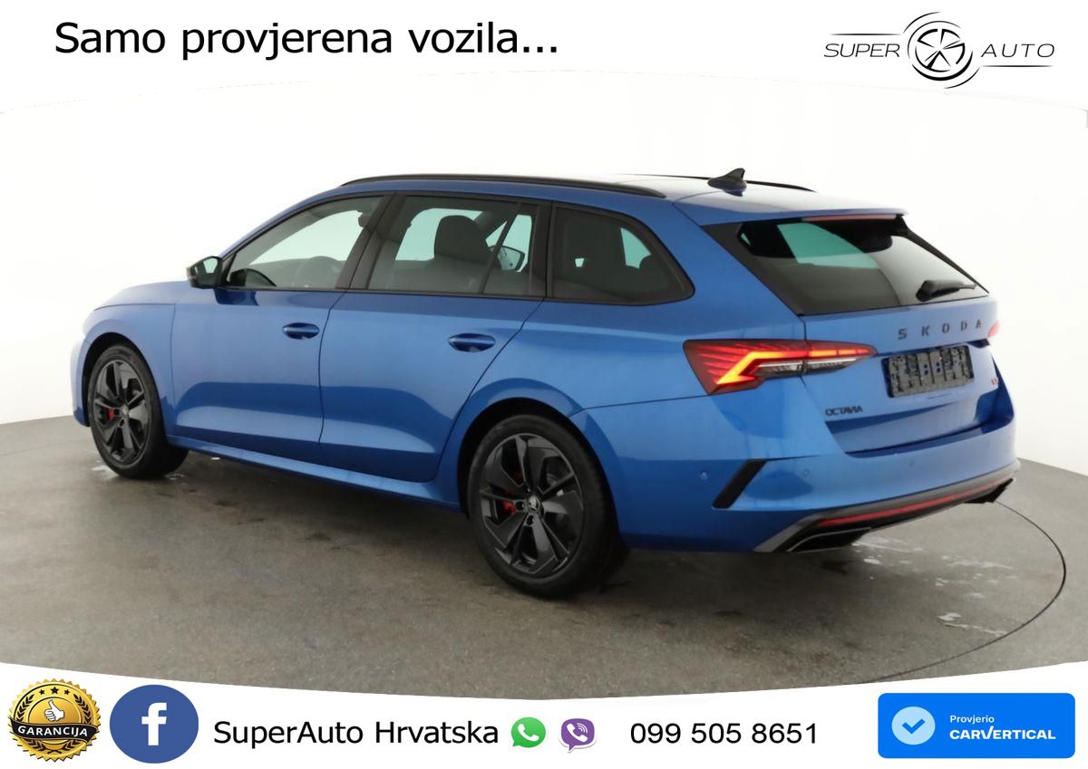 Škoda Octavia Combi RS 2.0 TSI (265 KS) DSG LED+GR SJED+ACC
