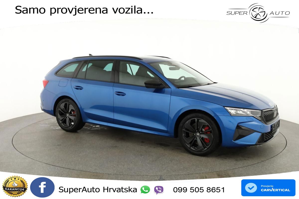Škoda Octavia Combi RS 2.0 TSI (265 KS) DSG LED+GR SJED+ACC