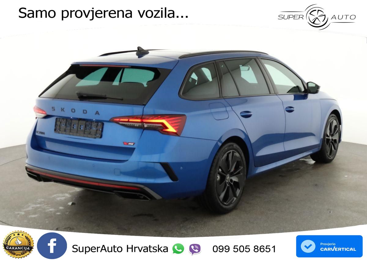 Škoda Octavia Combi RS 2.0 TSI (265 KS) DSG LED+GR SJED+ACC