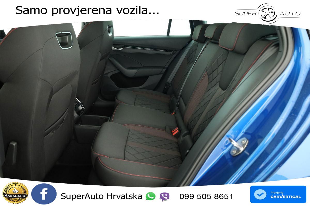 Škoda Octavia Combi RS 2.0 TSI (265 KS) DSG LED+GR SJED+ACC