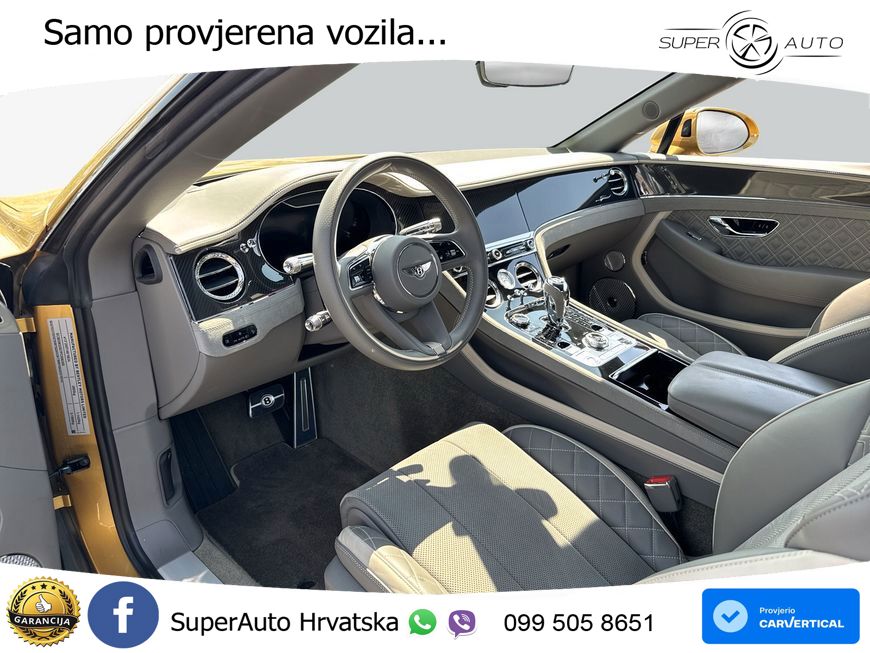 Bentley Continental GTC III Speed 6.0 TSI W12 (659 KS) AWD DCT LED+GR SJED+ACC