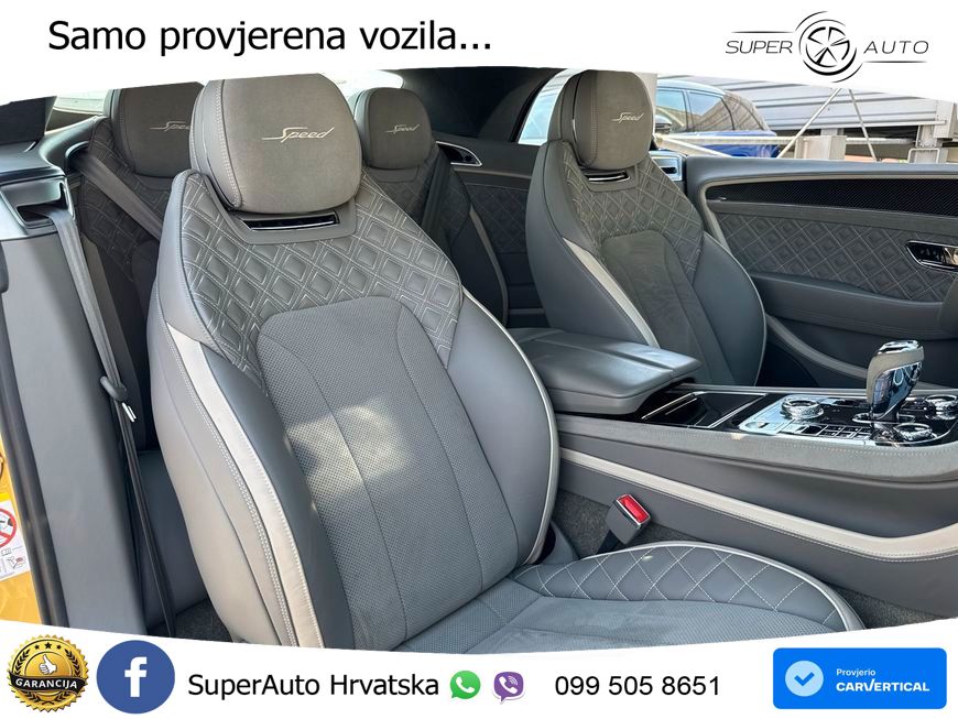 Bentley Continental GTC III Speed 6.0 TSI W12 (659 KS) AWD DCT LED+GR SJED+ACC