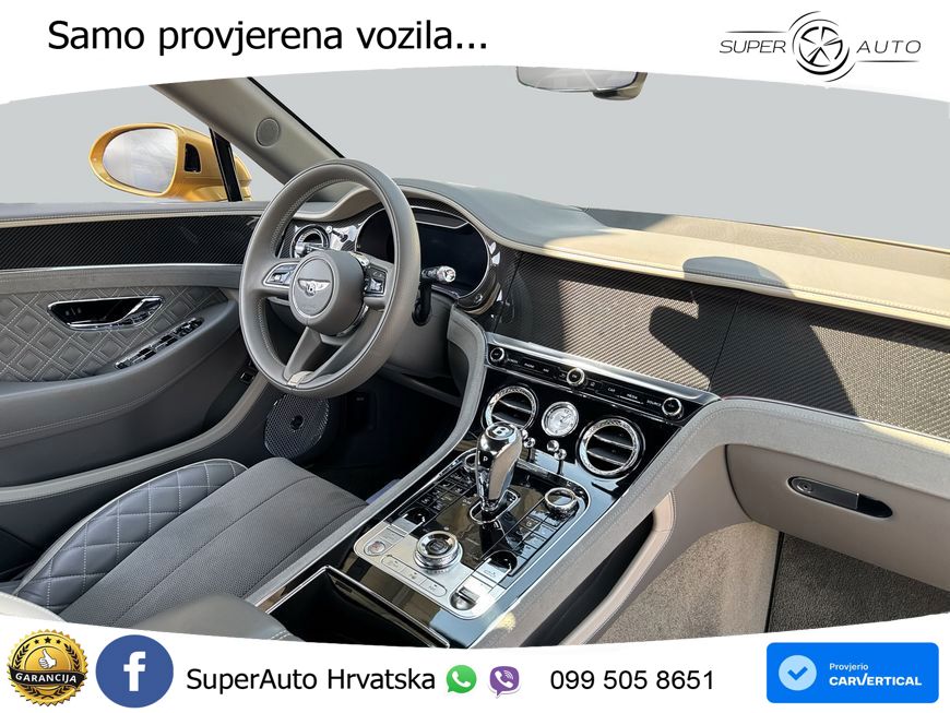 Bentley Continental GTC III Speed 6.0 TSI W12 (659 KS) AWD DCT LED+GR SJED+ACC