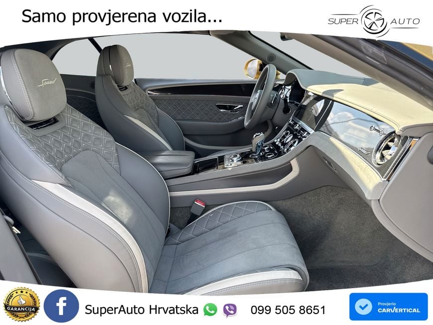 Bentley Continental GTC III Speed 6.0 TSI W12 (659 KS) AWD DCT LED+GR SJED+ACC