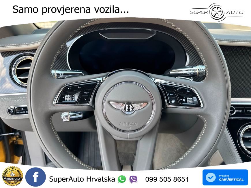 Bentley Continental GTC III Speed 6.0 TSI W12 (659 KS) AWD DCT LED+GR SJED+ACC