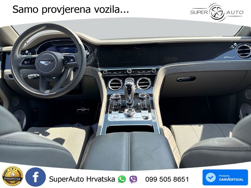 Bentley Continental GTC III Speed 6.0 TSI W12 (659 KS) AWD DCT LED+GR SJED+ACC