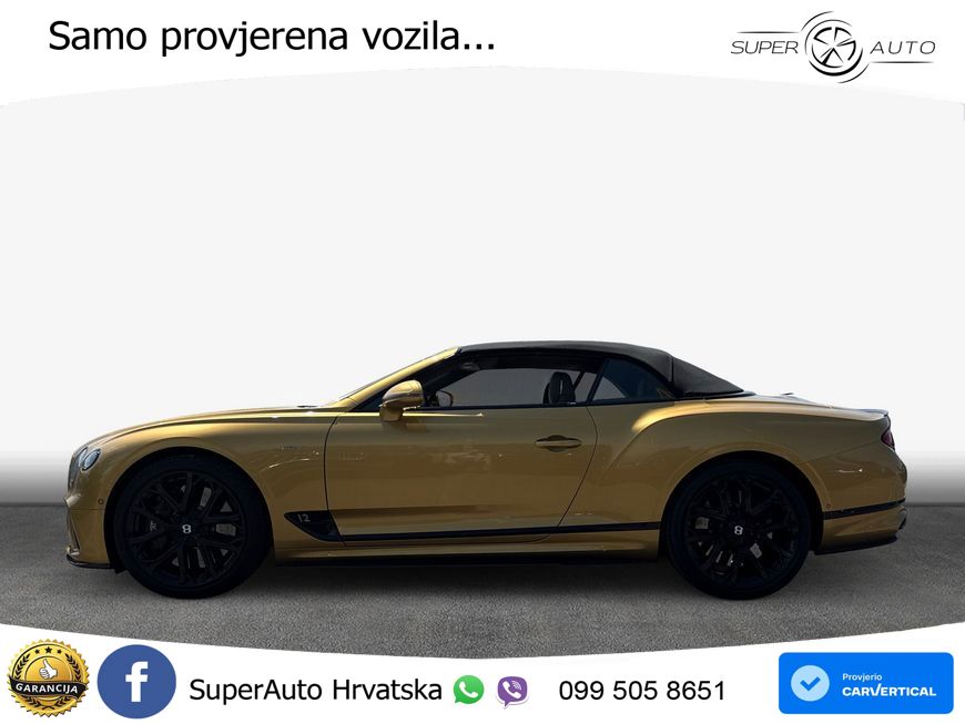 Bentley Continental GTC III Speed 6.0 TSI W12 (659 KS) AWD DCT LED+GR SJED+ACC