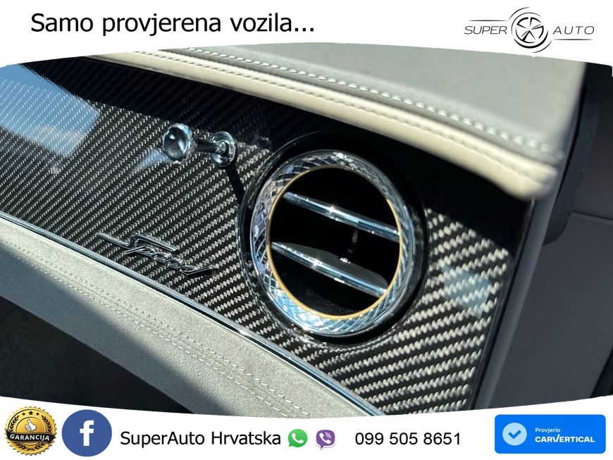 Bentley Continental GTC III Speed 6.0 TSI W12 (659 KS) AWD DCT LED+GR SJED+ACC