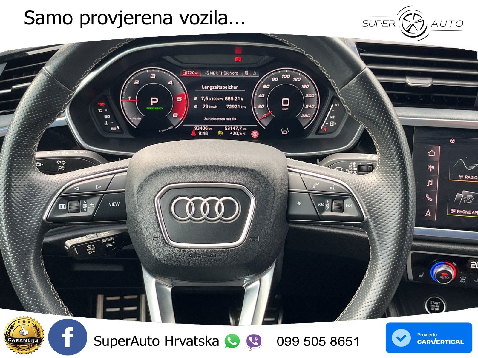 Audi Q3 40 TDI (200 KS) quattro S tronic S line LED+GR SJED+ACC