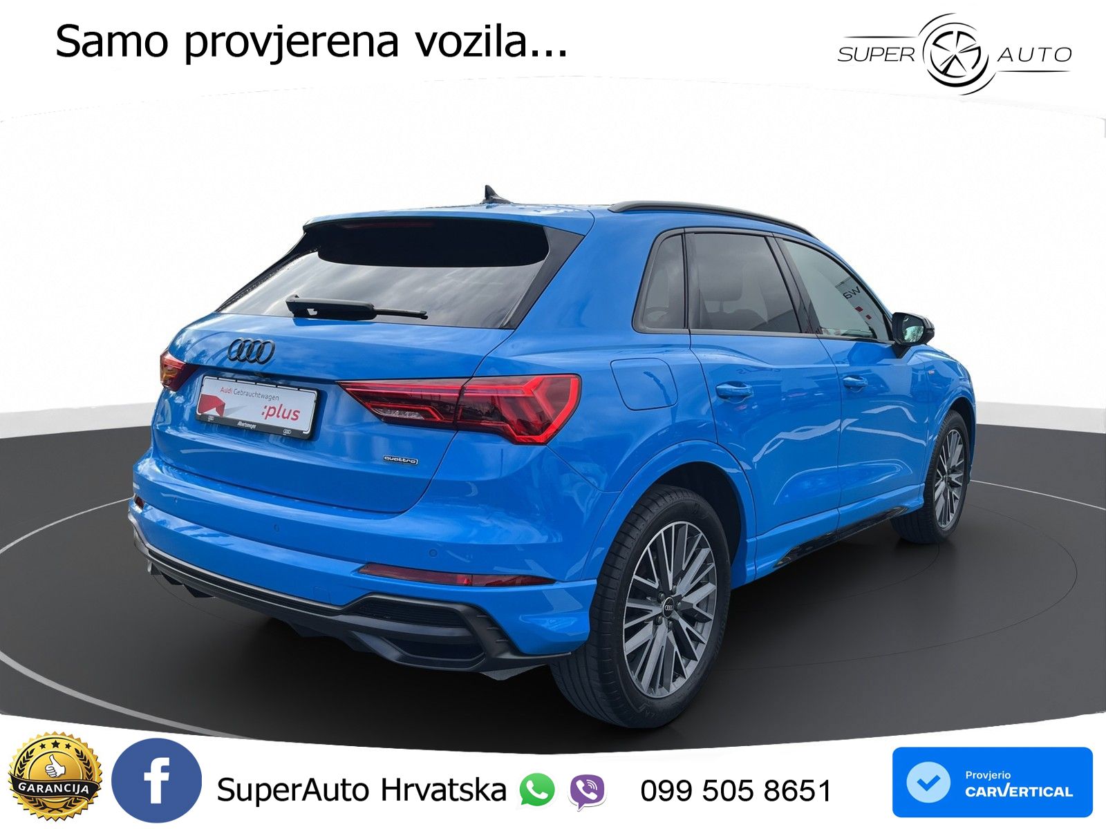 Audi Q3 40 TDI (200 KS) quattro S tronic S line LED+GR SJED+ACC