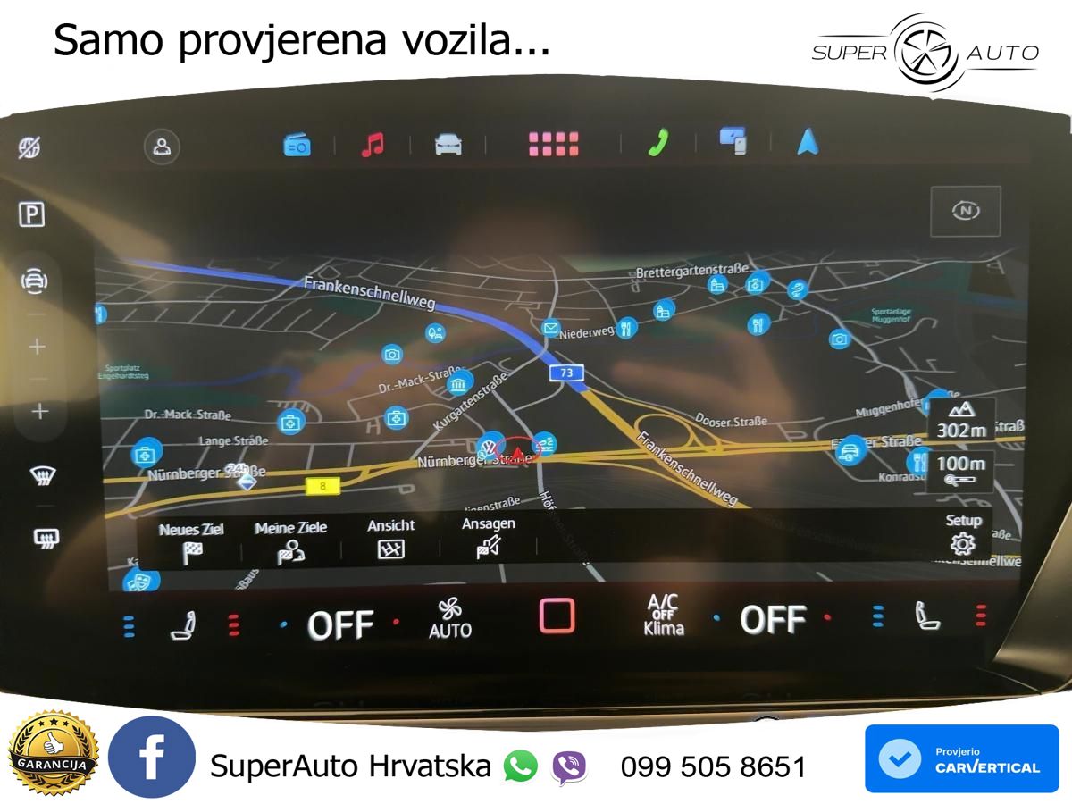 Volkswagen Touareg 3.0 V6 TDI (286 KS) 4MOTION Tiptronic ZRAČNI+ACC+4xGR SJED+360