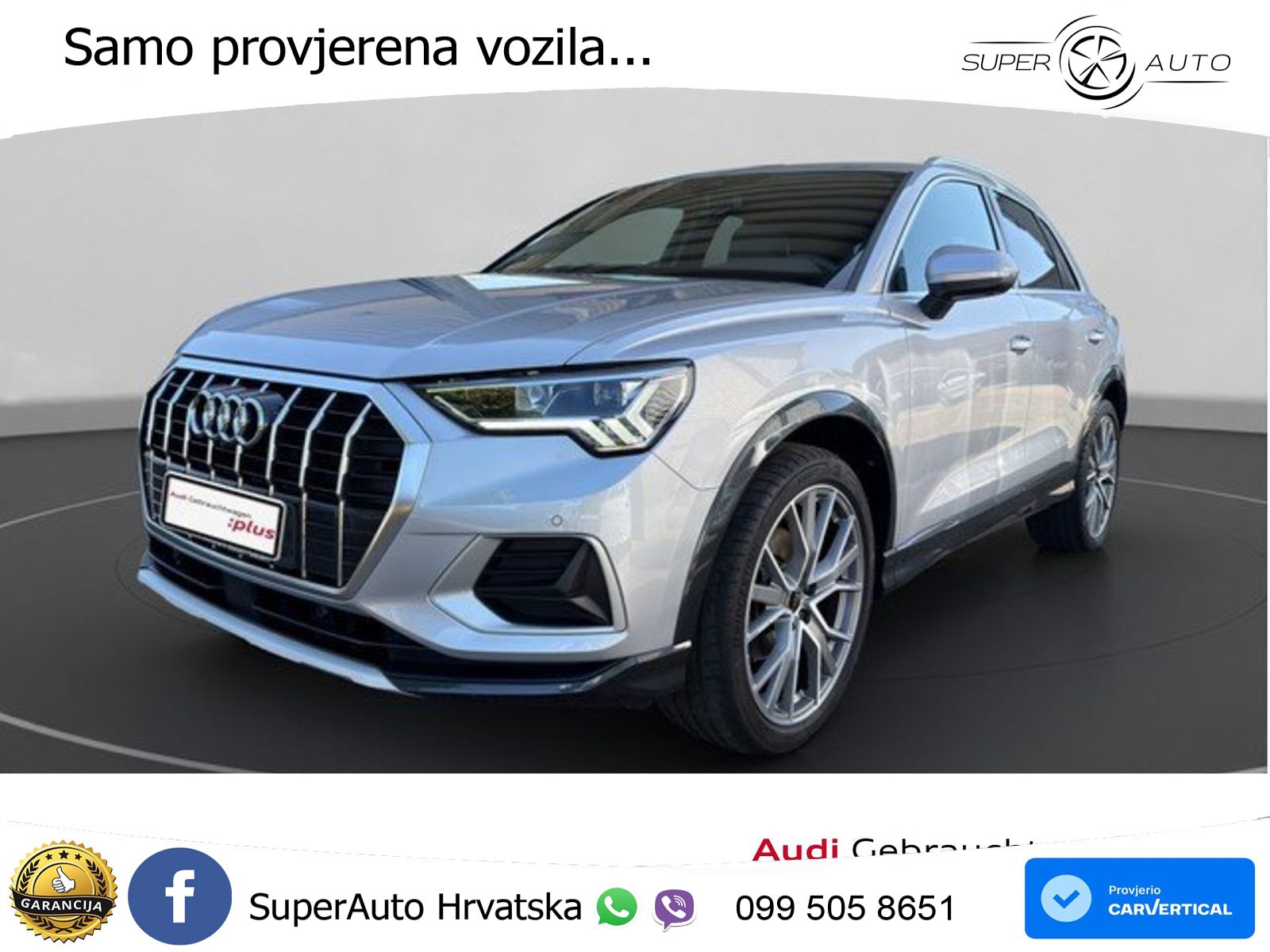 Audi Q3 35 TFSI (150 KS) S tronic advanced LED+GR SJED+ACC