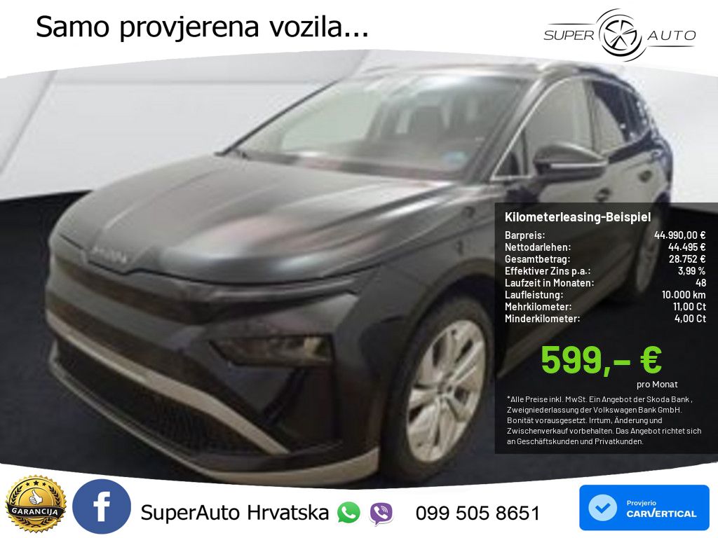 Škoda Enyaq 85 82 kWh (286 KS) Loft LED+GR SJED+ACC