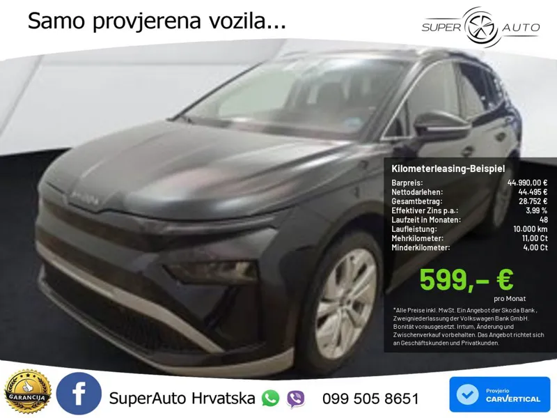 Škoda Enyaq 85 82 kWh (286 KS) Loft LED+GR SJED+ACC