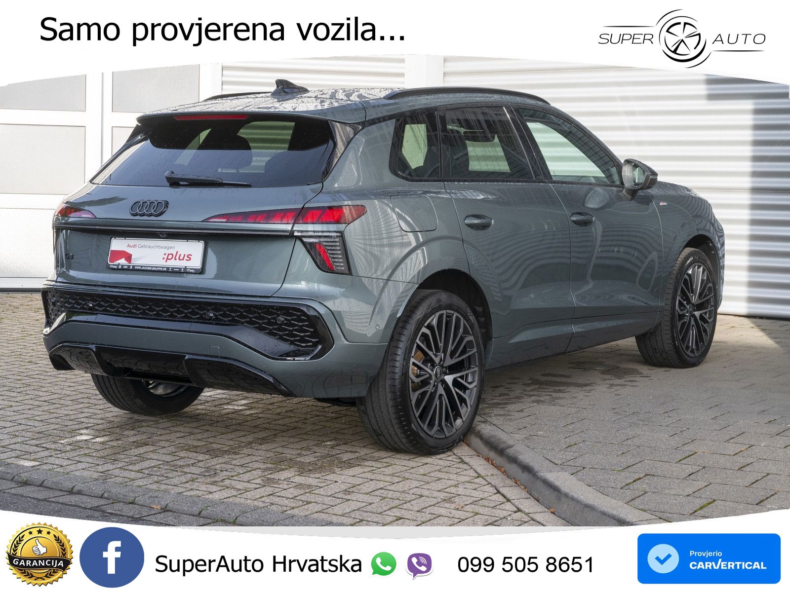 Audi Q3 1.5 TFSI (150 KS) S tronic S line LED+GR SJED+ACC
