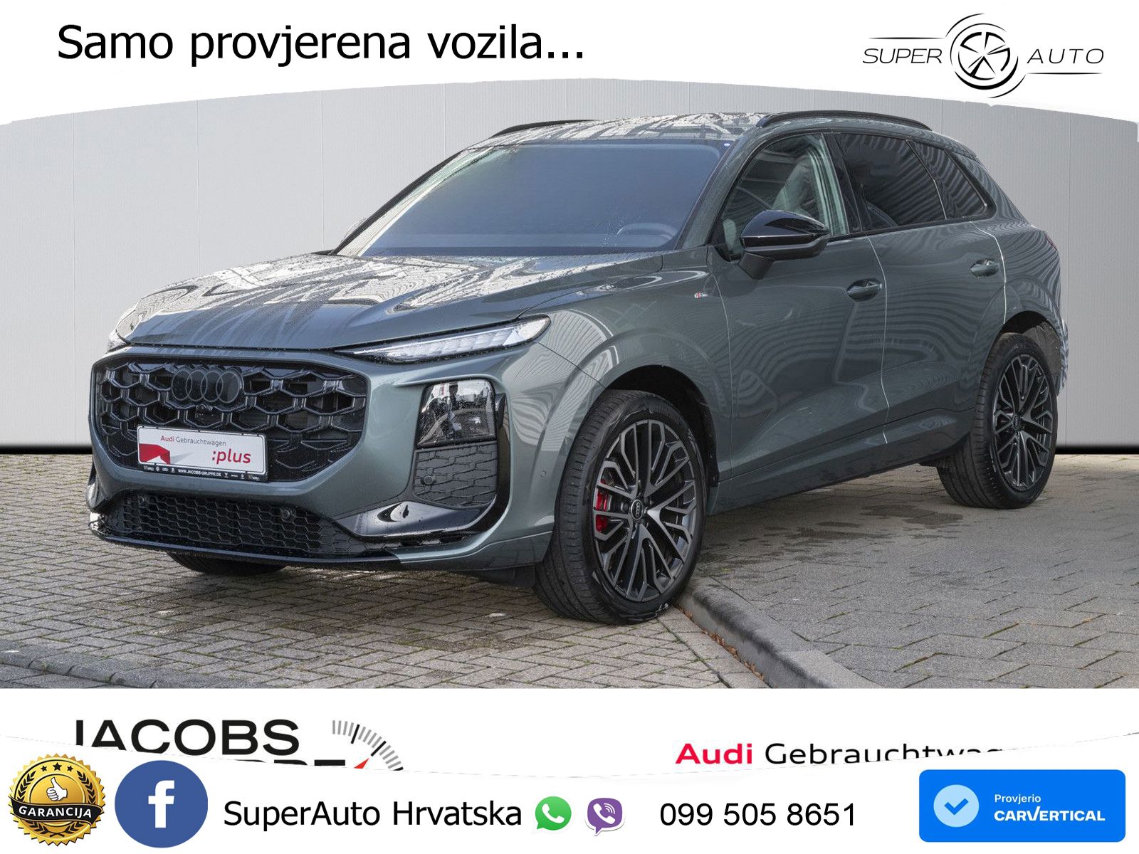 Audi Q3 1.5 TFSI (150 KS) S tronic S line LED+GR SJED+ACC