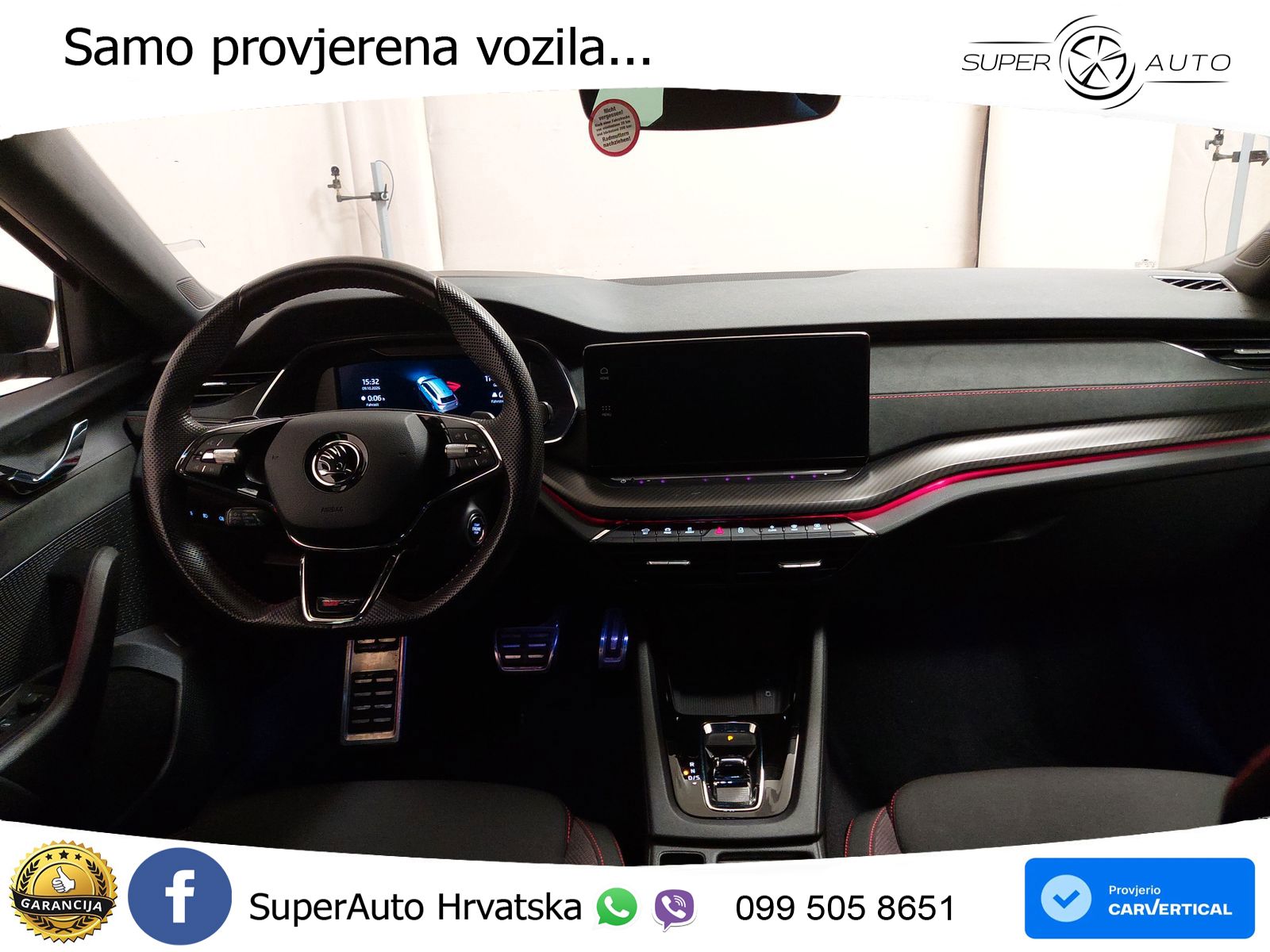 Škoda Octavia Combi RS 2.0 TDI (200 KS) DSG LED+GR SJED+ACC