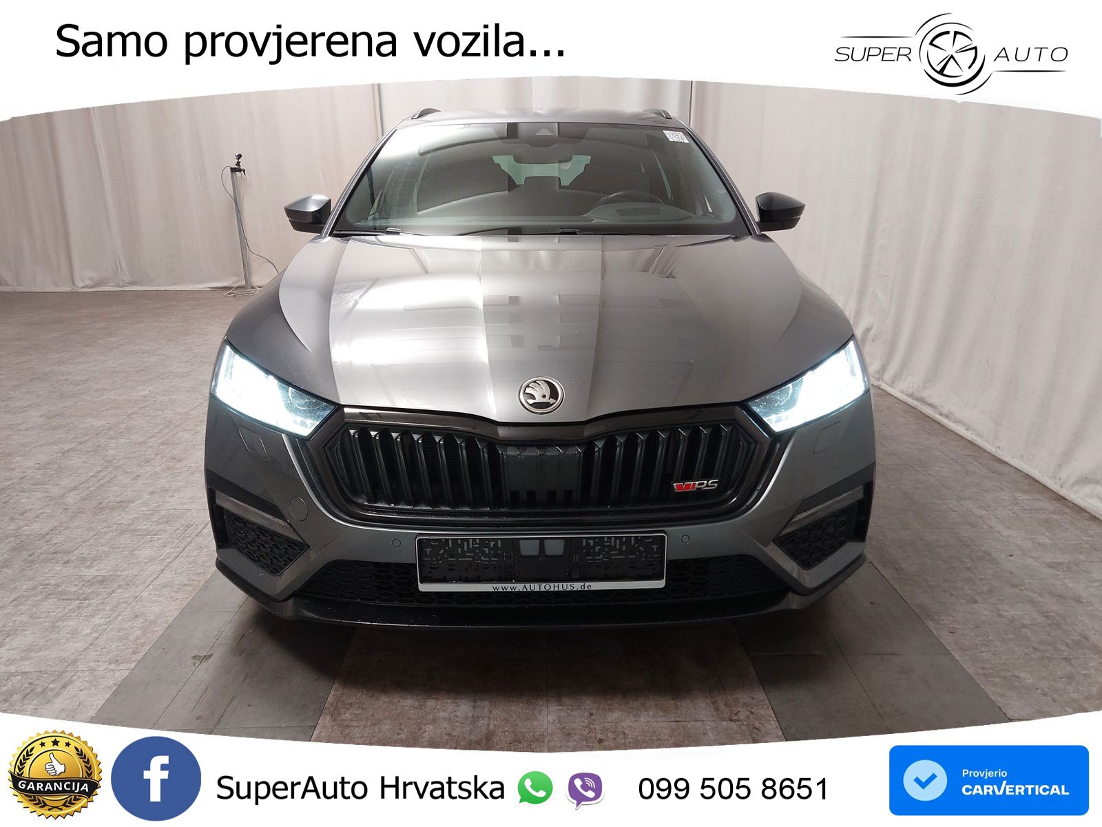 Škoda Octavia Combi RS 2.0 TDI (200 KS) DSG LED+GR SJED+ACC