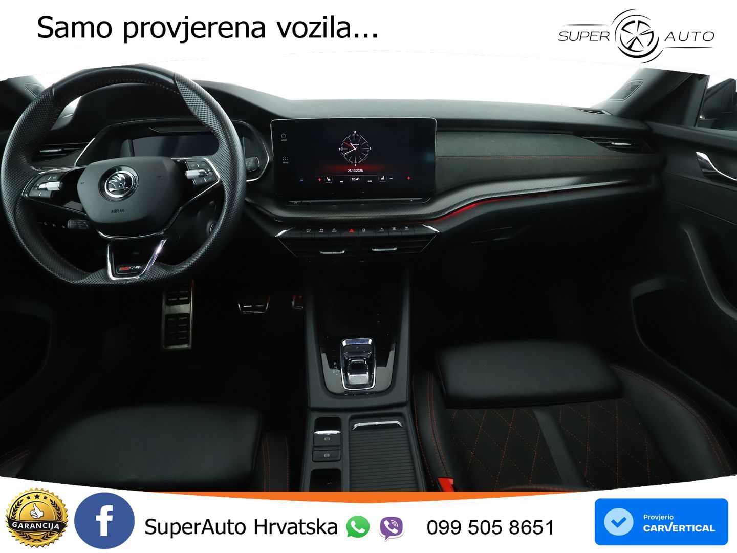 Škoda Octavia Combi RS 2.0 TDI (200 KS) DSG LED+GR SJED+ACC