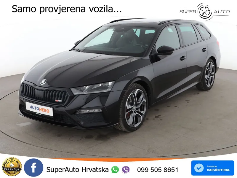 Škoda Octavia Combi RS 2.0 TDI (200 KS) DSG LED+GR SJED+ACC