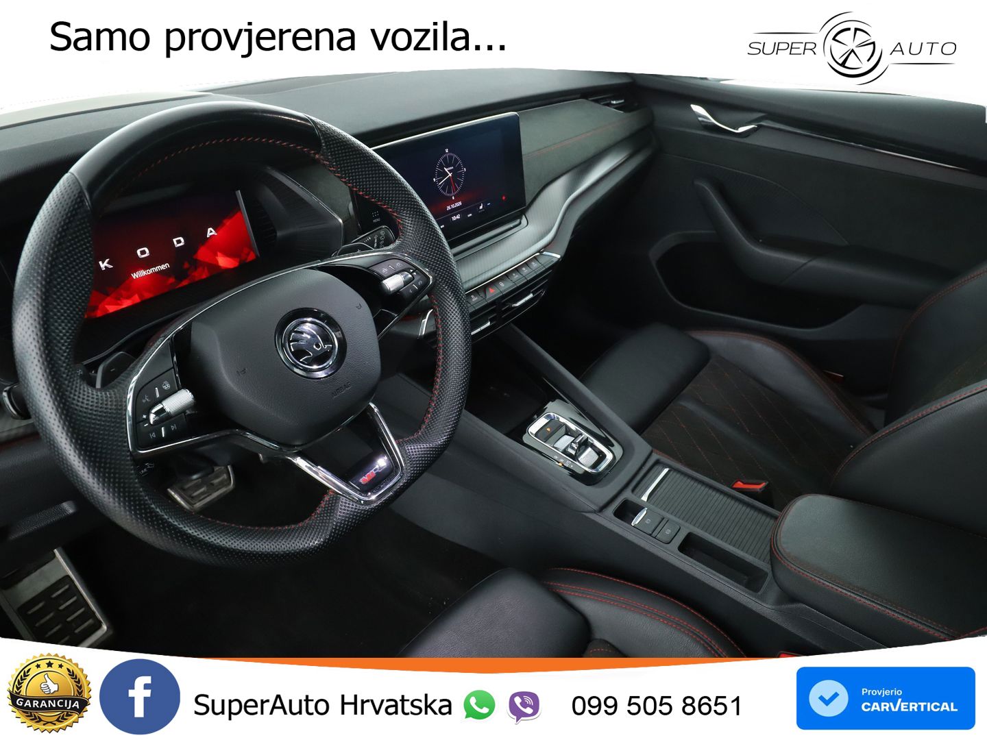 Škoda Octavia Combi RS 2.0 TDI (200 KS) DSG LED+GR SJED+ACC
