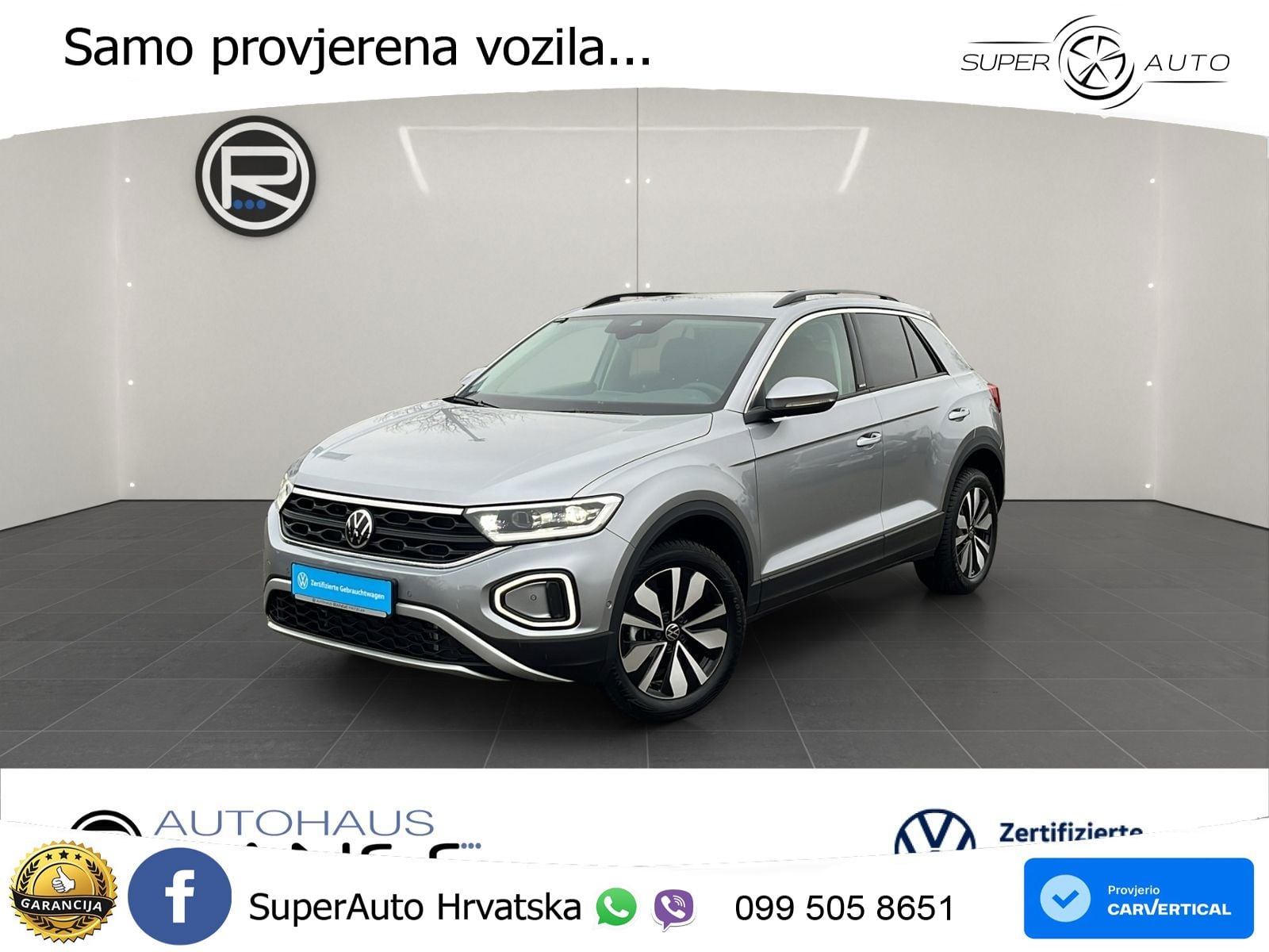 Volkswagen T-Roc 1.5 TSI (150 KS) DSG LED+GR SJED+ACC
