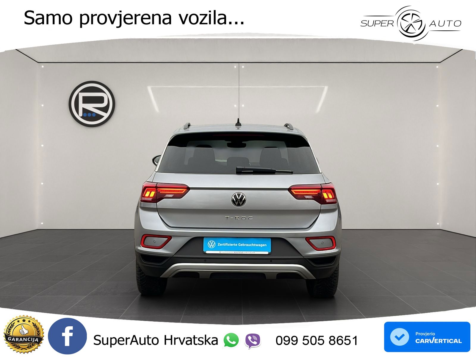 Volkswagen T-Roc 1.5 TSI (150 KS) DSG LED+GR SJED+ACC
