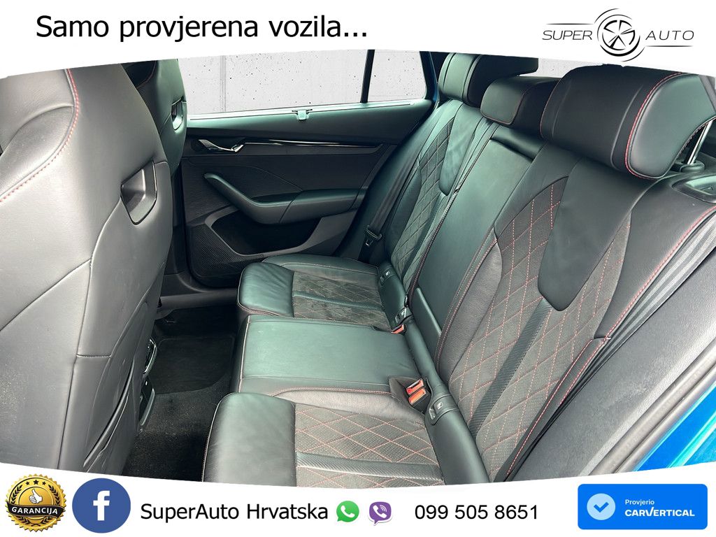 Škoda Octavia Combi RS 2.0 TSI (245 KS) DSG LED+GR SJED+ACC