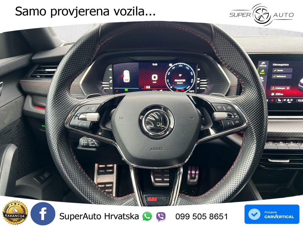 Škoda Octavia Combi RS 2.0 TSI (245 KS) DSG LED+GR SJED+ACC