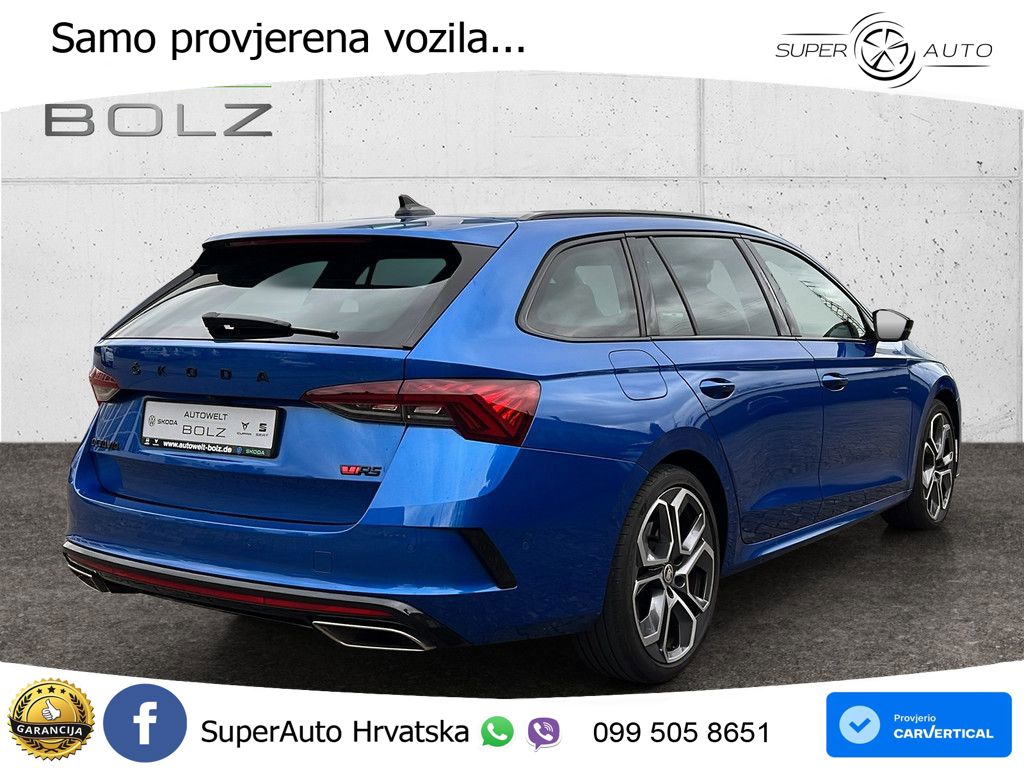 Škoda Octavia Combi RS 2.0 TSI (245 KS) DSG LED+GR SJED+ACC