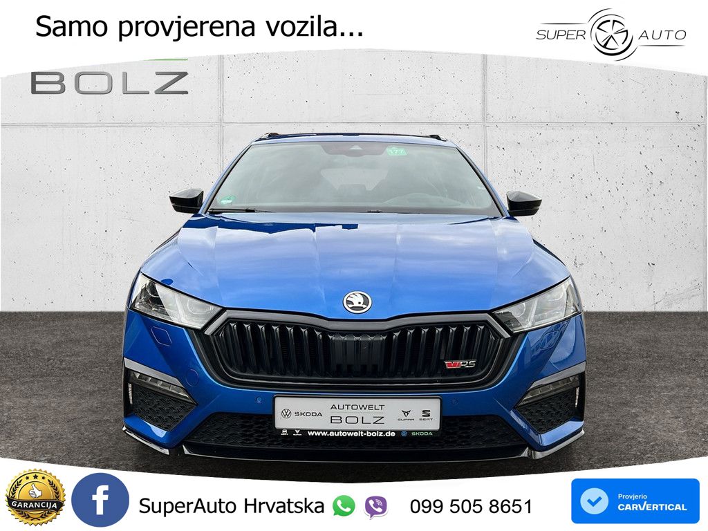 Škoda Octavia Combi RS 2.0 TSI (245 KS) DSG LED+GR SJED+ACC
