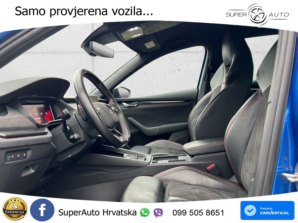 Škoda Octavia Combi RS 2.0 TSI (245 KS) DSG LED+GR SJED+ACC