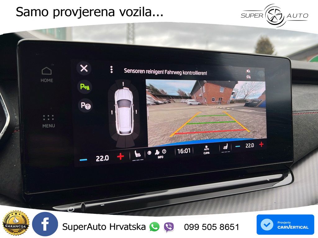 Škoda Octavia Combi RS 2.0 TSI (245 KS) DSG LED+GR SJED+ACC