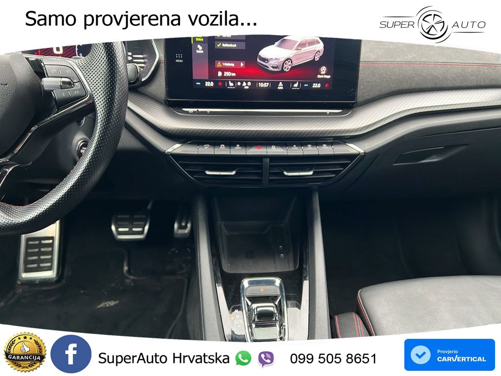 Škoda Octavia Combi RS 2.0 TSI (245 KS) DSG LED+GR SJED+ACC