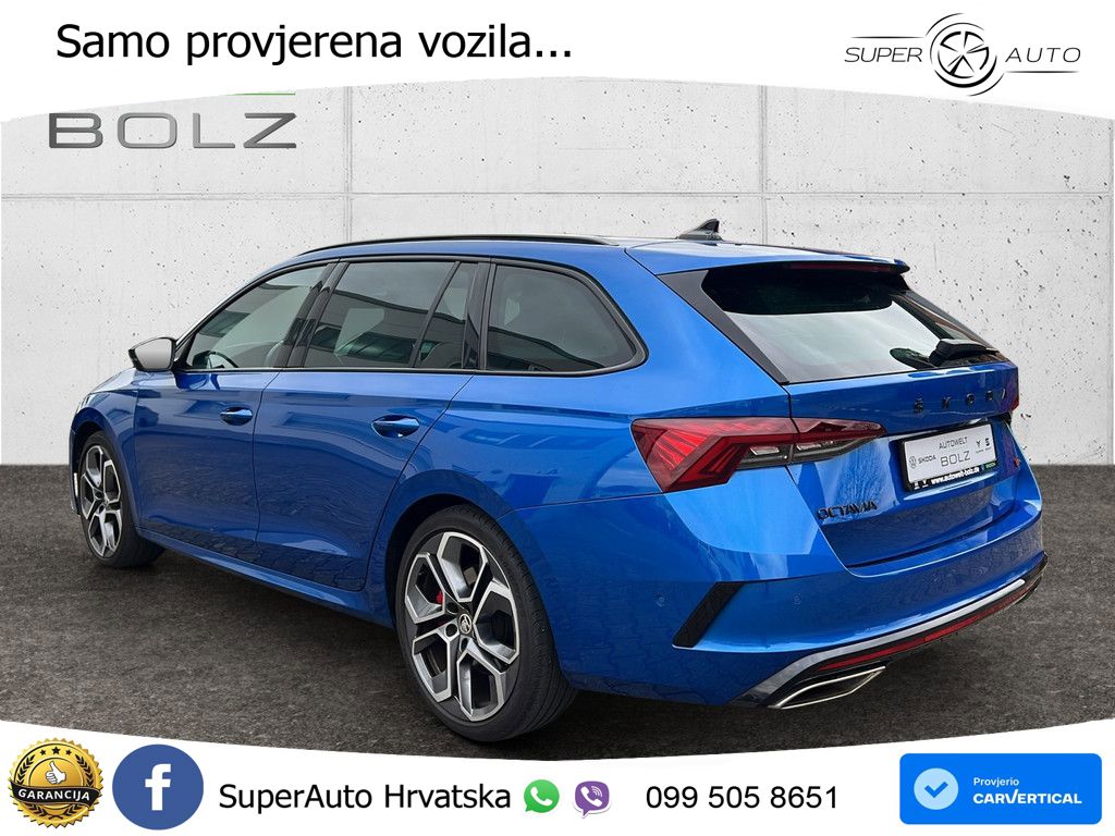 Škoda Octavia Combi RS 2.0 TSI (245 KS) DSG LED+GR SJED+ACC