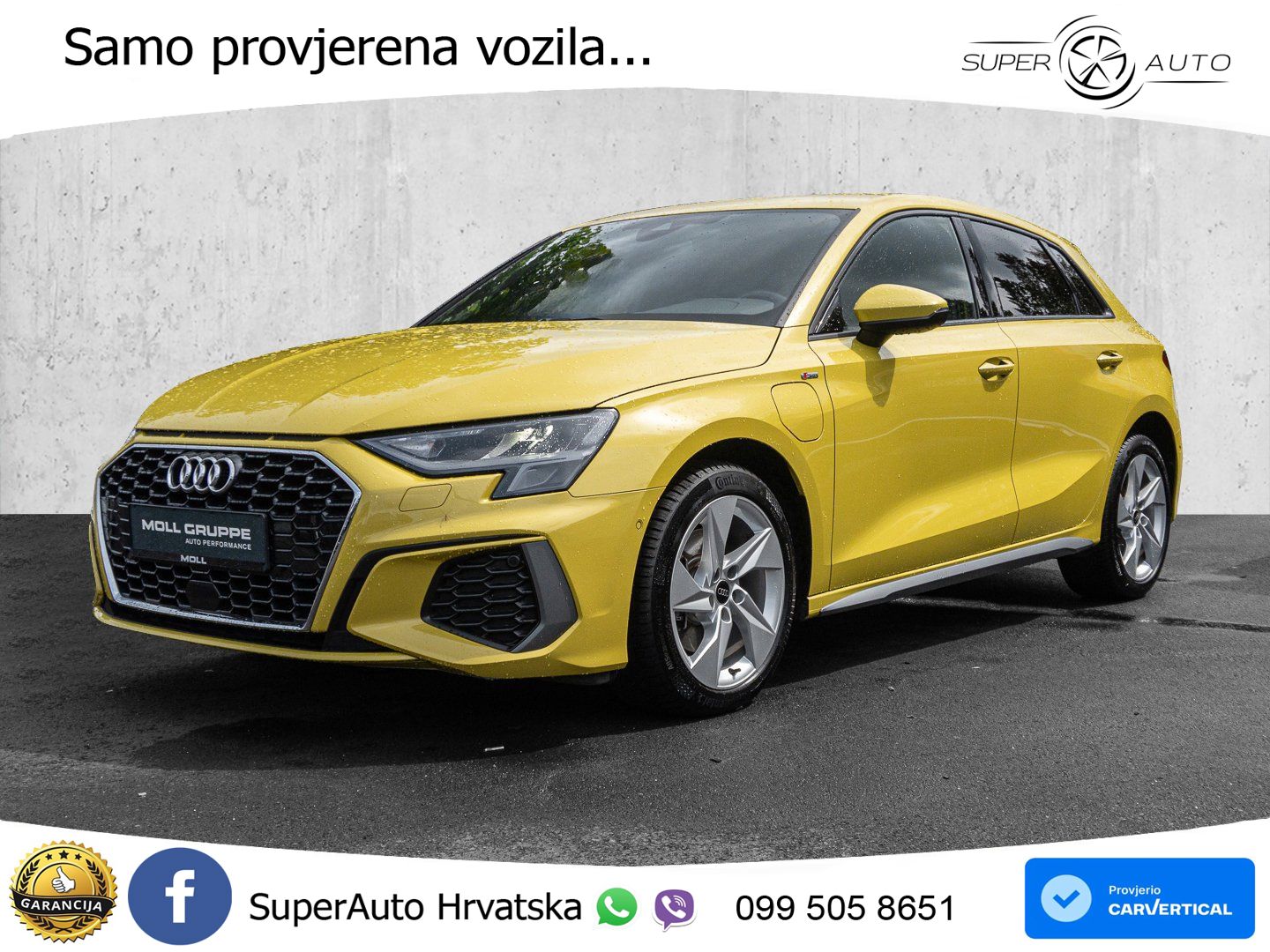 Audi A3 40 TFSIe (204 KS) S tronic S line