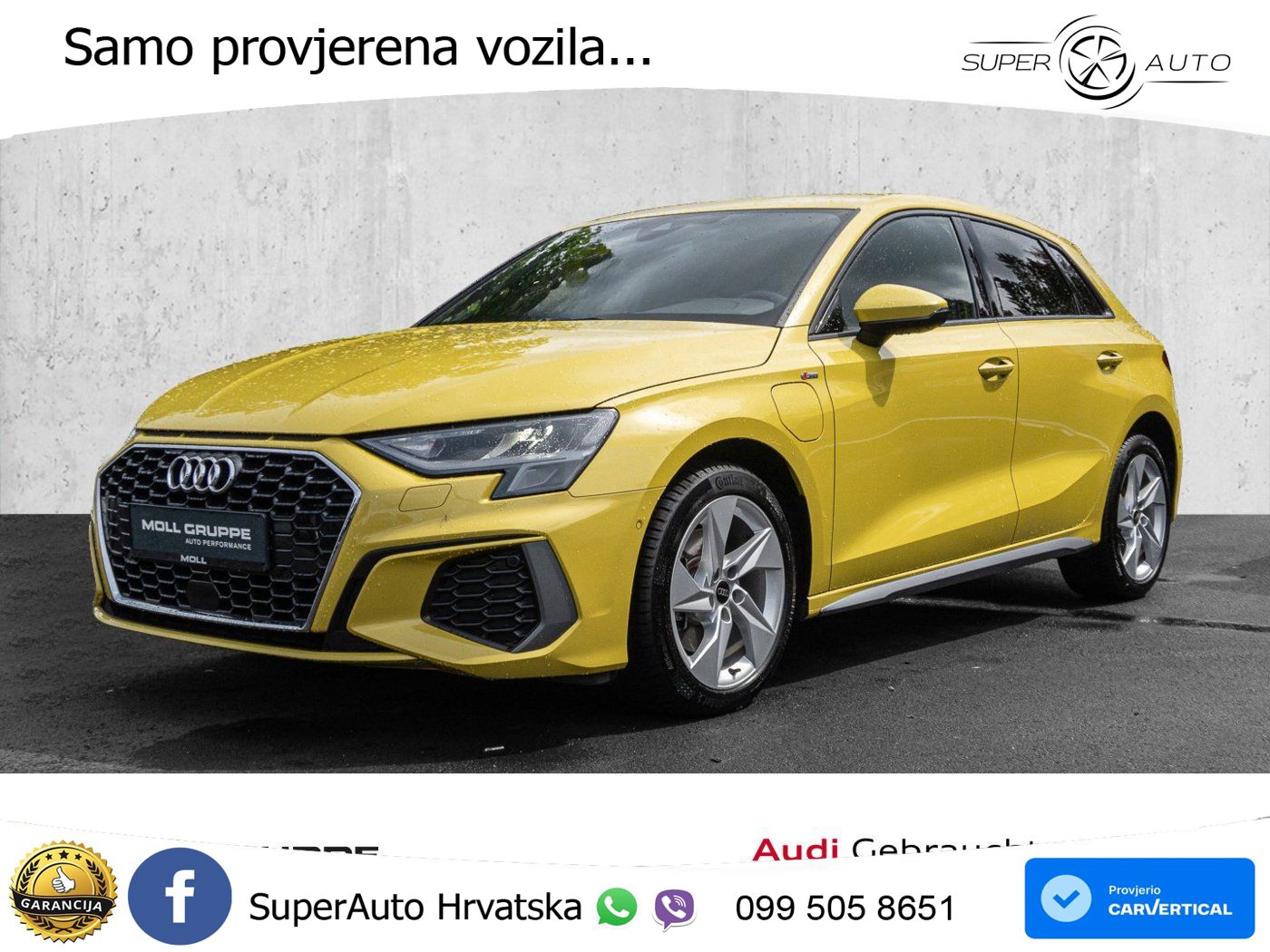 Audi A3 40 TFSIe (204 KS) S tronic S line