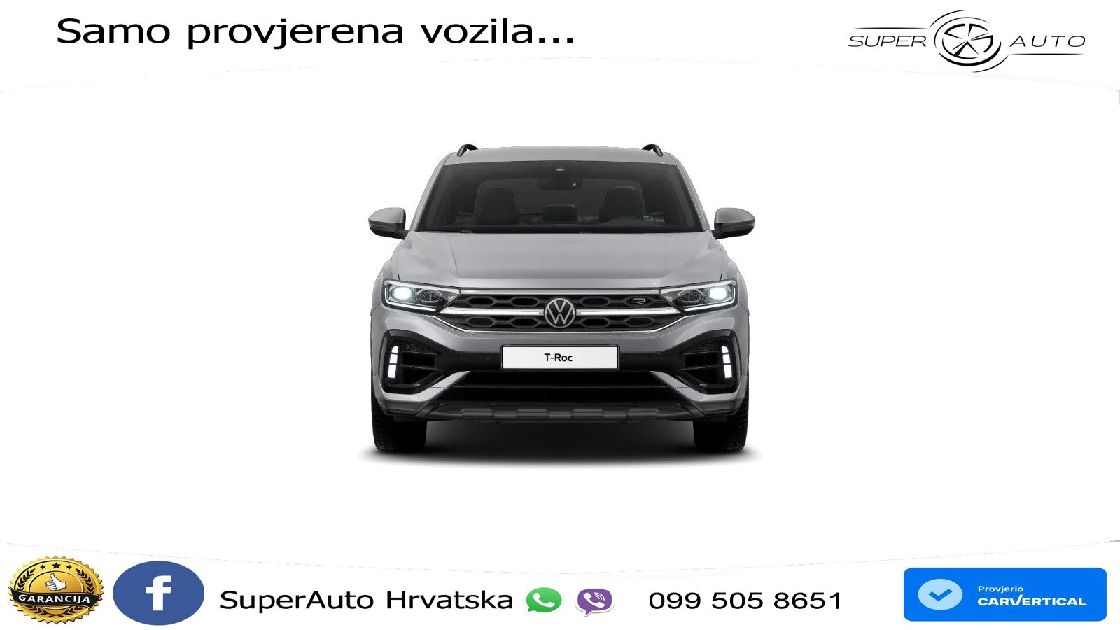 Volkswagen T-Roc I R 2.0 TSI (300 KS) OPF 4M DSG LED+GR SJED+ACC