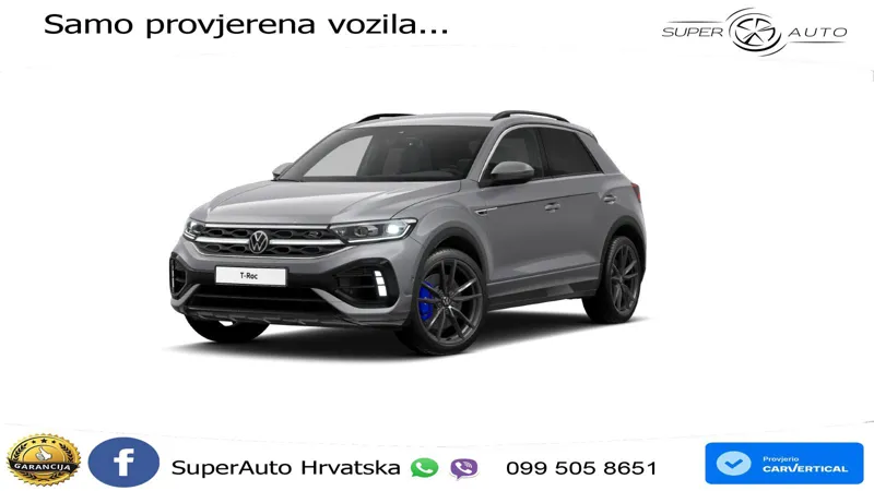 Volkswagen T-Roc I R 2.0 TSI (300 KS) OPF 4M DSG LED+GR SJED+ACC