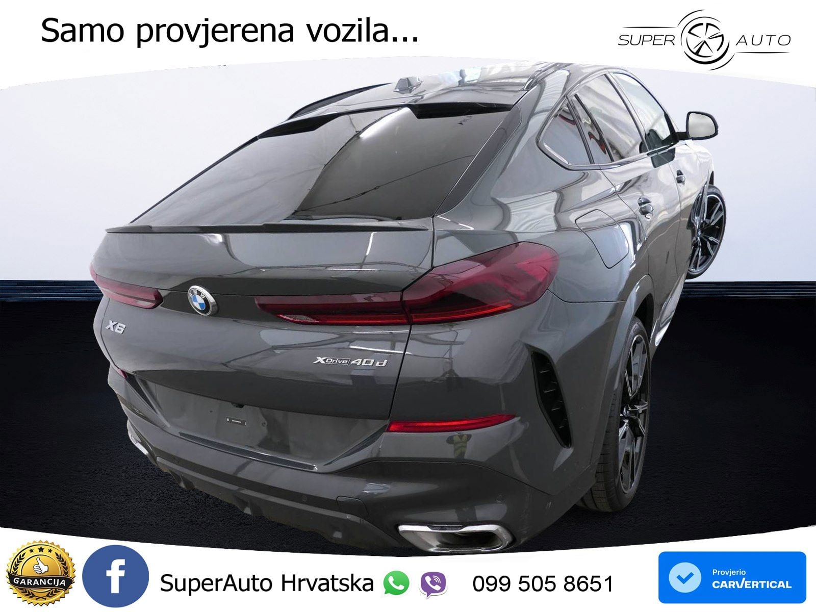 BMW X6 40d (352 KS) xDrive Steptronic M Sport LED+GR SJED+ACC
