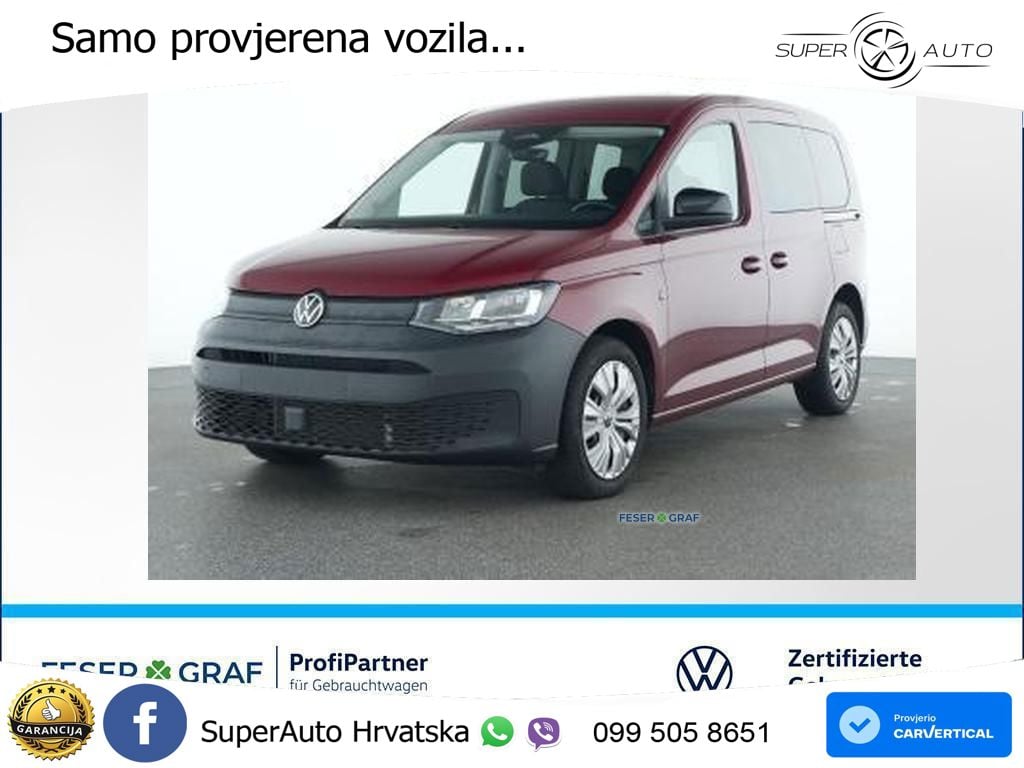 Volkswagen Caddy 2.0 TDI 5Sitze Sitzheizung PDC Climatronic 102 KS