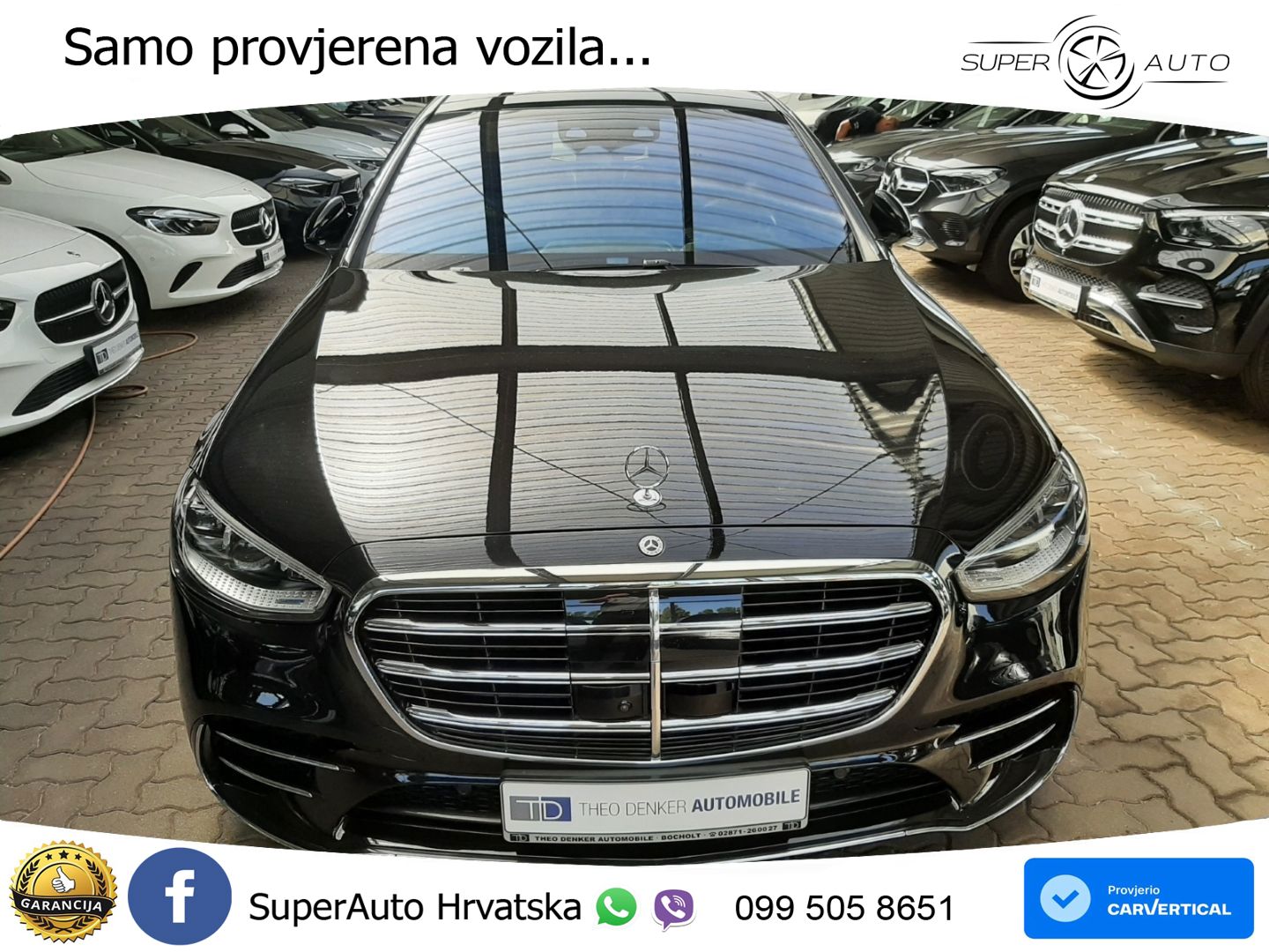 Mercedes S 350d (313 KS) EQ Boost 4MATIC 9G-TRONIC AMG ZRAČNI+ACC+GR SJED+KAM+PANO